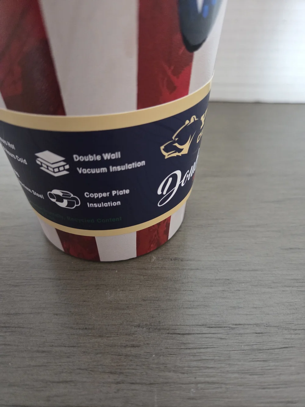 Buc-ee's Patriotic Double Pint Tumbler - Red White Blue America 250 Edition